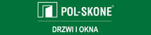 Polskone Żary, Logo 2019, Drzwi wewnętrzne, Drzwi przesuwne Żary, Drzwi przylgowe Żary, Drzwi bezprzylgowe Żary