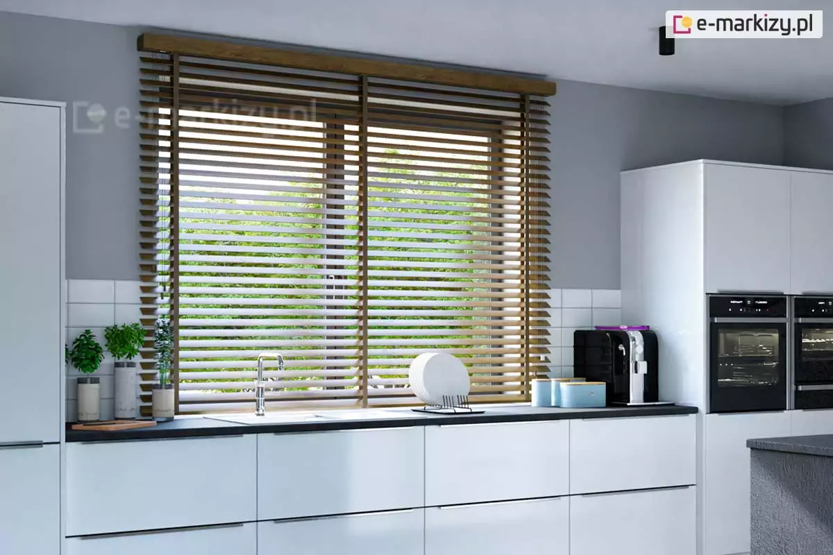 Bambusowe zaluzje 50mm