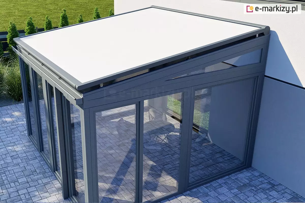 System Veranda 4 Markiza do pergoli tarasowej