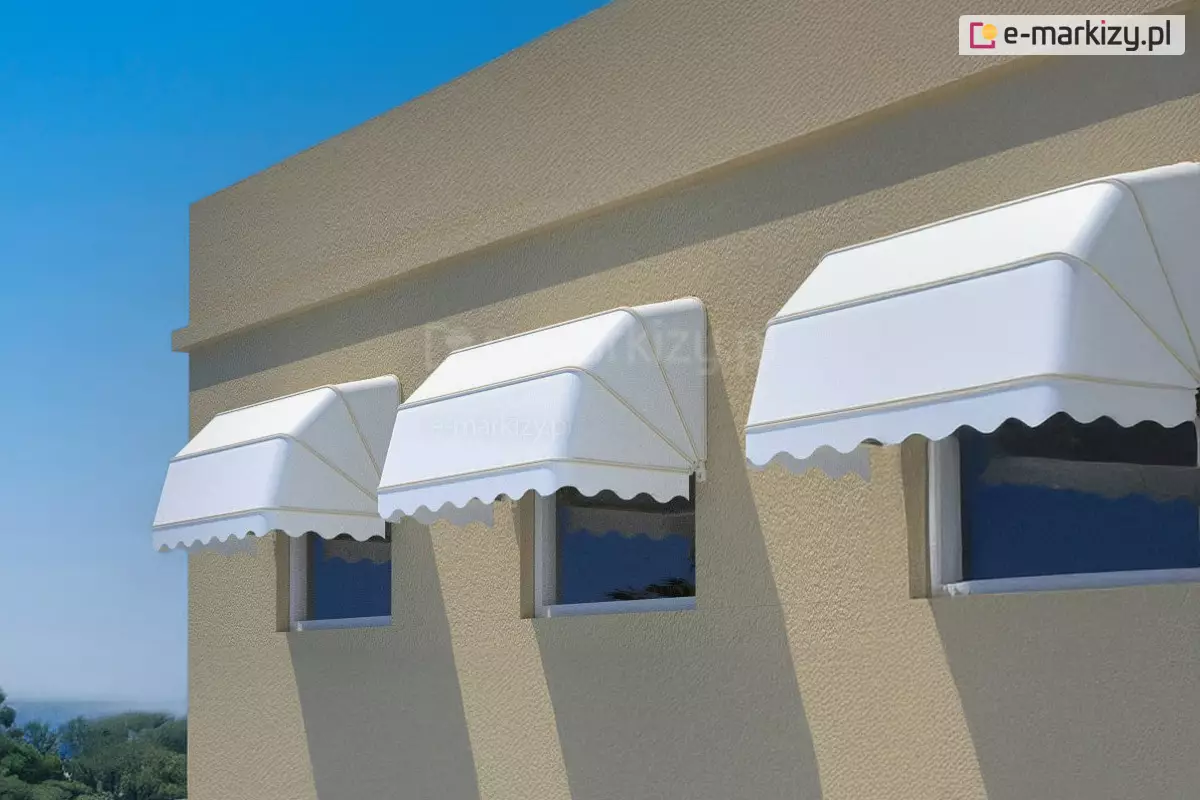 Oslony okienne markiza koszowa
