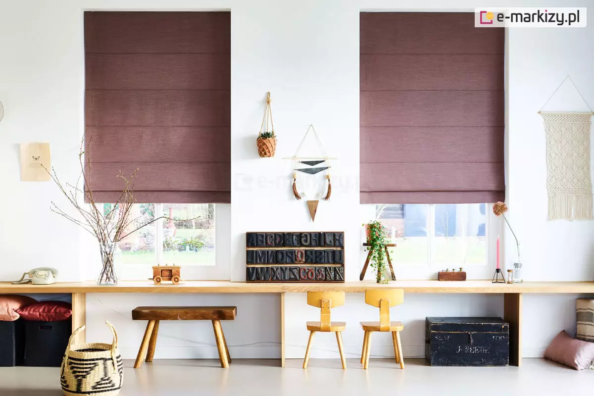 Rolety rzymskie do pokoju dzieciecego