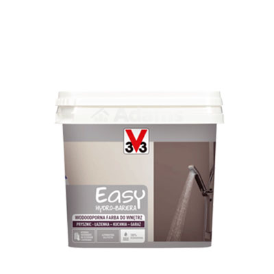 v33 easy hydro-bariera 0,75l farba wodoodporna zamiast płytek ceramicznych pod prysznic lub do wilgotnych pomieszczeń