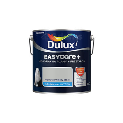 farba lateksowa dulux easycare plus 2,5l kolorowa plamoodporna farba wewnętrzna do ścian i sufitów o rewolucyjnych właściwościach hydrofobowych