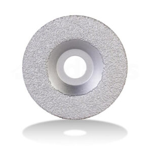 Dysk diamentowy RUBI VDG PRO umożliwia szlifowanie powierzchni i formowanie krawędzi. Idealnie nadają się do wykonywania cokolików lub szlifowania płytek o dużej twardości pod kątem 45 stopni.