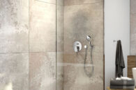 Oltens okrągła bateria Gulfoss podkreśli charakter każdej nowoczesnej łazienki.