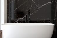 Oltens stora owalna wanna wolnostojąca podkreśli charakter każdej nowoczesnej łazienki.