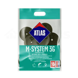 Łącznik do montażu płyt g-k ATLAS M-SYSTEM 3G to niezastąpiony element podczas prac budowlanych i remontowych.