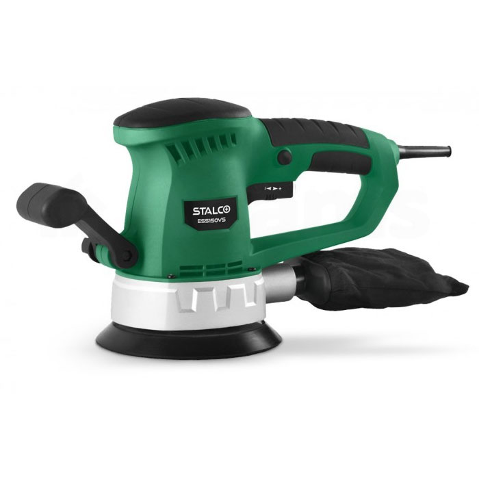 Szlifierka-mimośrodowa-STALCO-PREMIUM-ESS150VS-150MM-450W Szlifierka mimośrodowa STALCO PREMIUM ESS150VS stanowi niezawodne narzędzie do szlifowania i polerowania powierzchni różnorodnych materiałów budowlanych.