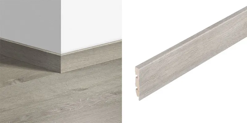 Listwy przypodłogowe MDF wykonana z wytrzymałej płyty i pokryta lakierem, dodaje elegancji oraz rozświetla każde pomieszczenie