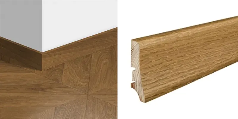 Listwy przypodłogowe drewniane to eleganckie rozwiązanie do wykończenia desek i paneli podłogowych