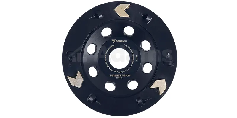 Der Schruppscheibenfräser dient zum Entfernen von bituminösen und isolierenden Beschichtungen sowie Harzen.