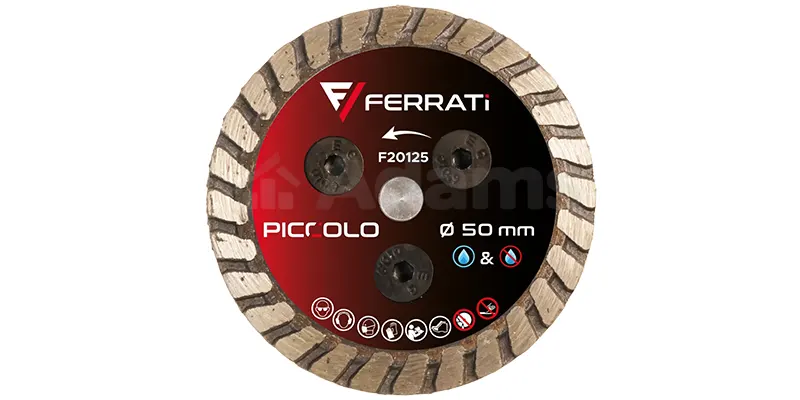 Die Diamant-Frässcheibe, die effektiv mineralische Mörtel fräst.