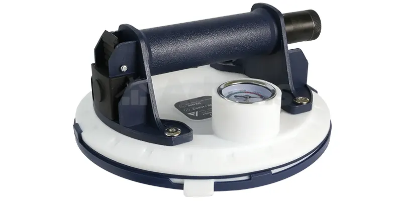 Przyssawka próżniowa akumulatorowa do glazury i materiałów budowlanych z manometrem firmy ferrati