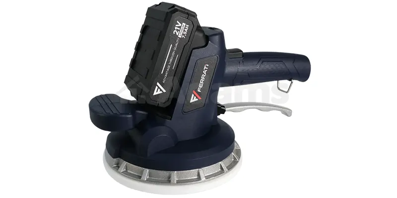 Przyssawka wibrująca akumulatorowa do glazury i materiałów budowlanych firmy ferrati