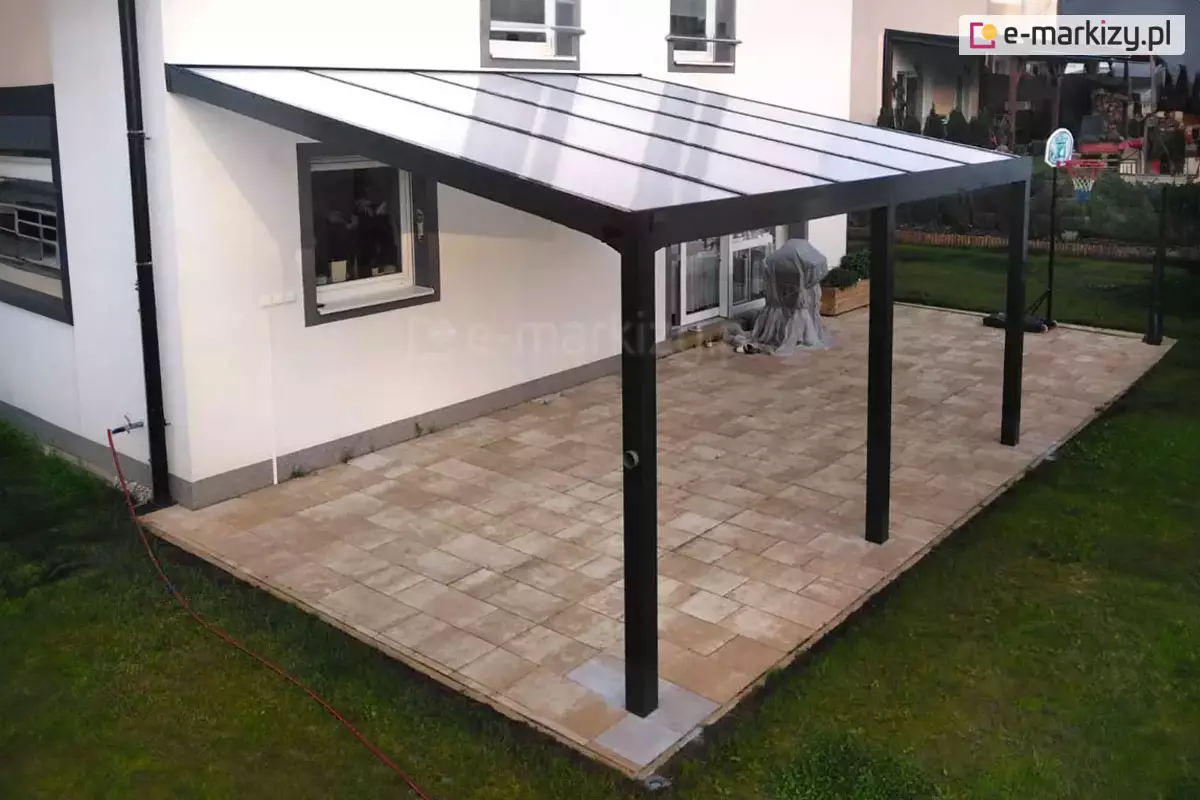 Pergola scienna aluminiowa modes